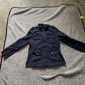 Navy blue Kensie Jeans coat. Size Large.